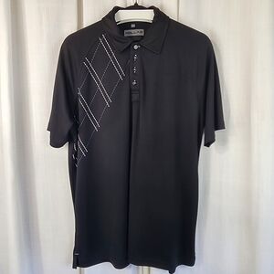 Black Polo Shirt for Men